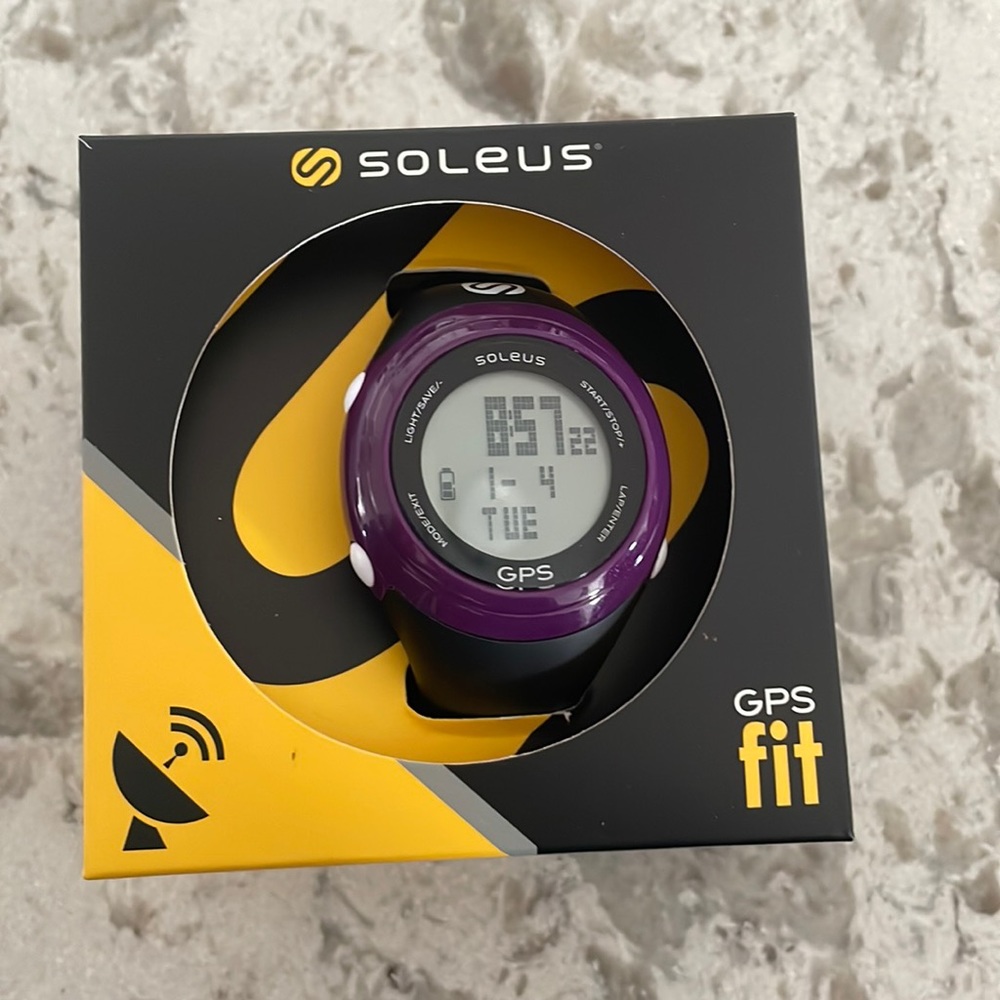 Soleus Running GPS fit running watch. Brand new. Never been used
